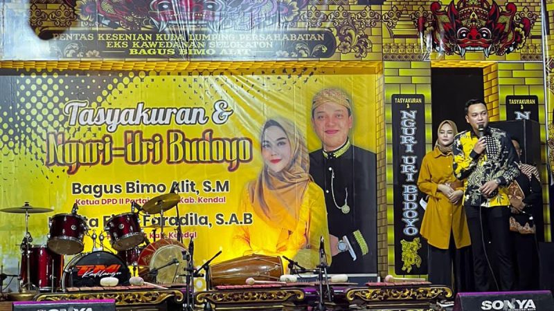 Politisi Muda, Bimo Alit Komitmen Kembangkan Seni Kebudayaan Di Kendal