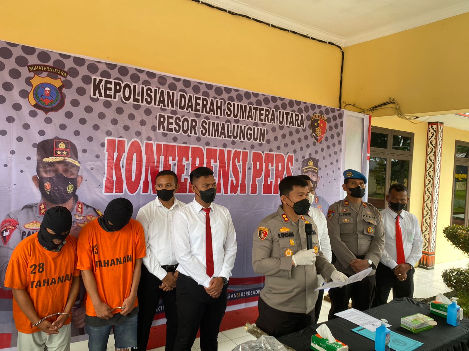 Berantas Judi di Wilayah Kabupaten Simalungun, Polres Simalungun Tangkap 61 Orang
