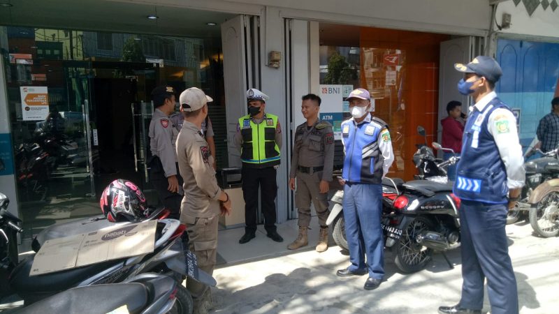 Patroli Gabungan TNI / POLRI & Instansi terkait Untuk Menjaga Situasi Kamtibmas di Wilkum Polres Langkat