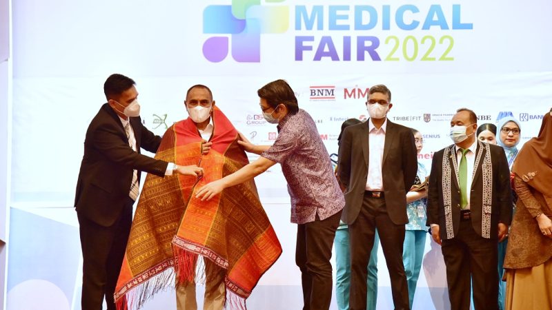 Hadiri Medical Fair 2022 di Medan, Gubernur Sebut Kualitas Pelayanan Kunci Keberhasilan Layanan Kesehatan
