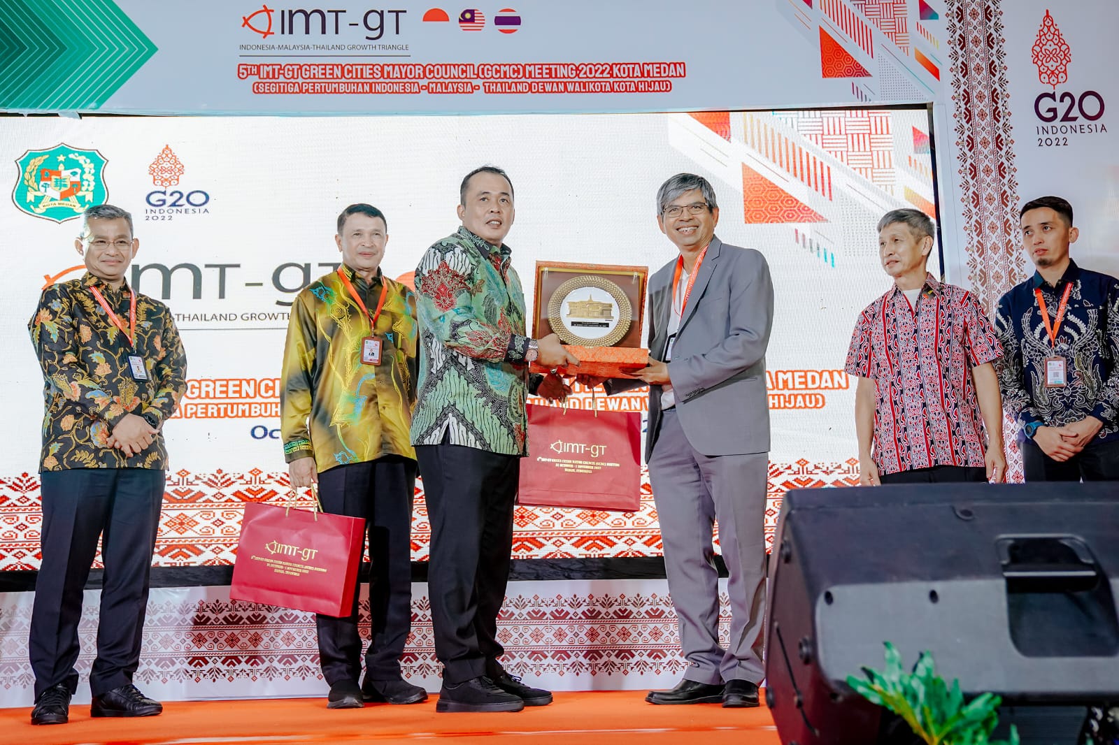 Gala Dinner IMT GT GCMC Meeting 2022, Aulia Rachman: Kota Medan Sudah Terapkan Green City