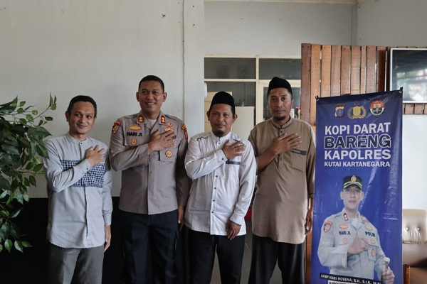 Akbp Hari Rosena Terima Audiensi dari Pengurus Yayasan Ponpes Hidayatullah