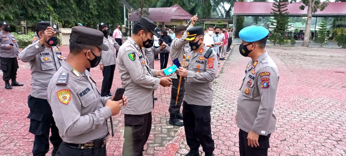 Tegas, Kapolres Langkat Minta Anggota Hindari Gaya Hidup Hedonis