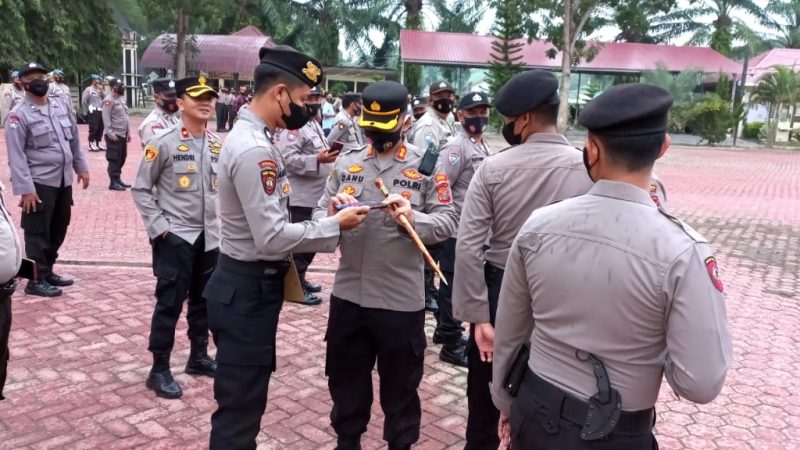 Tegas, Kapolres Langkat Polda Sumut Minta Anggota Hindari Gaya Hidup Hedonis