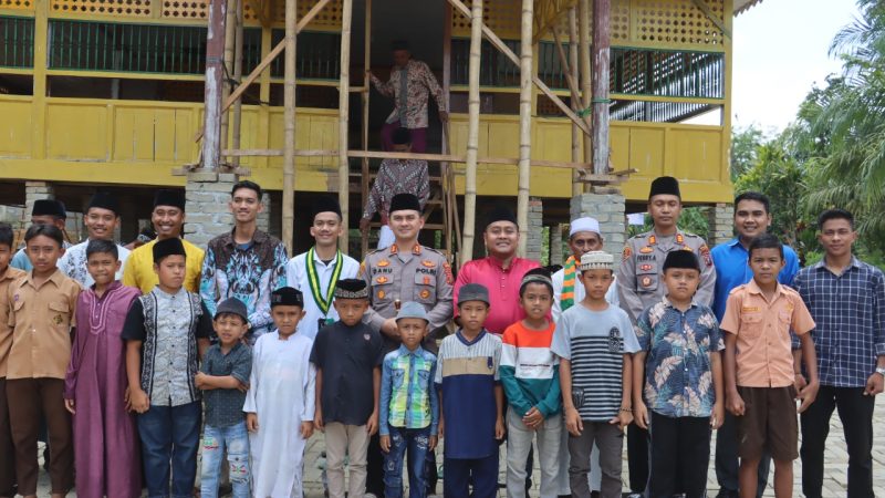 Kapolres Langkat Doa Bersama Di Masjid Jaya Ar Rahman Kejuruan Sri Amar Setia Bingai Kelurahan Bingai Kecamatan Wampu Kabupaten Langkat