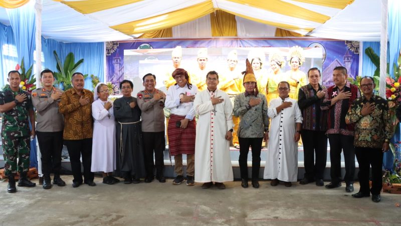 Kapolres Simalungun Dampingi Kunker Kapolda serta Gubernur Sumatera Utara