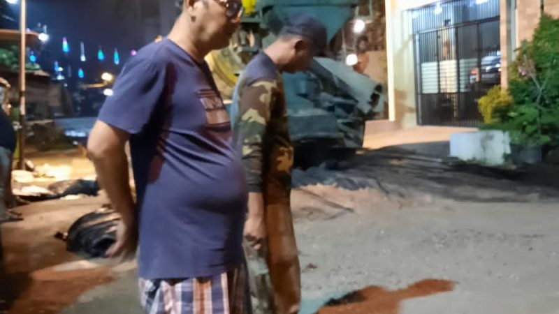 Diaspal Dinas PU Medan, Warga Jalan Mesjid Karya Sei Agul Ucapkan Terimakasih