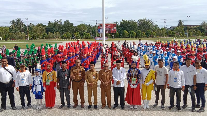 HUT Atim ke-66 di Warnai Dengan Perlombaan Drum Band