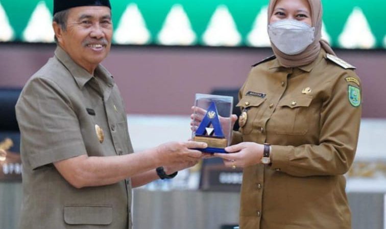 Capaian Opini WTP, Bupati Inhu Terima Penghargaan