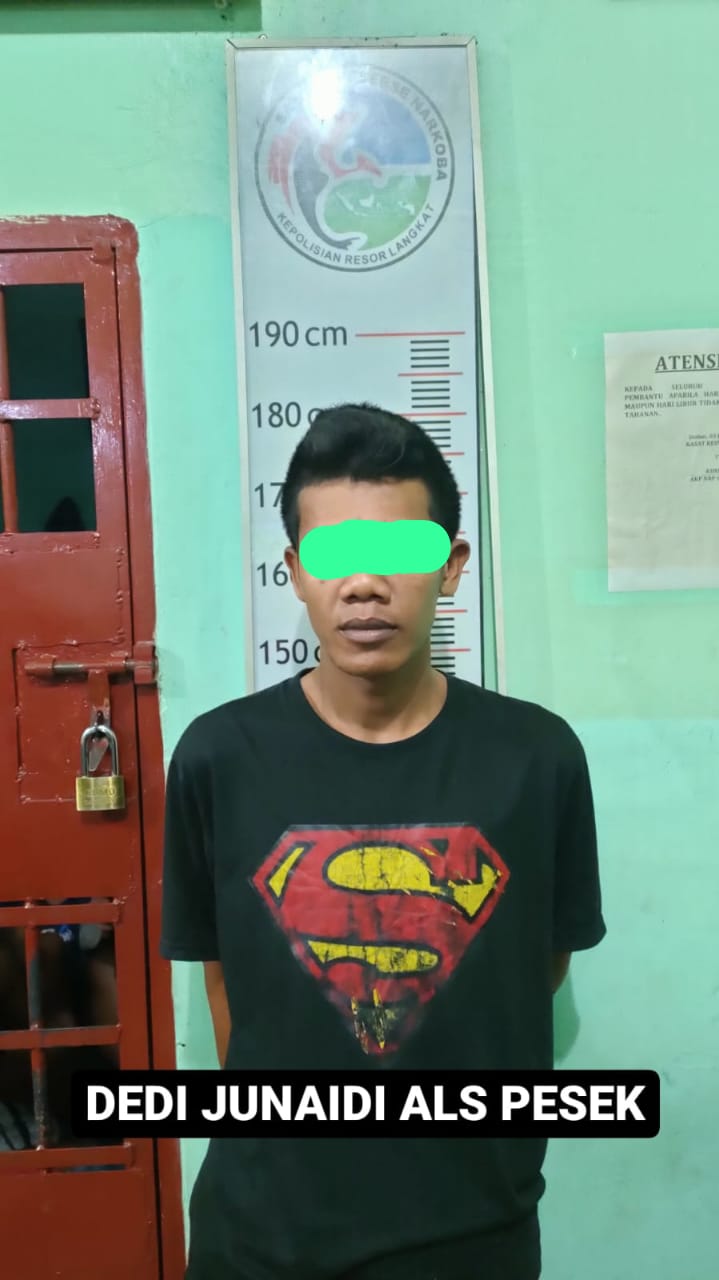 Komitmen Terhadap Pemberantasan Narkoba, Polres Langkat Kembali Ungkap Kasus Tindak pidana Narkotika