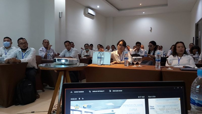Kanwil DJP SUMUT I Adakan Penyuluhan Pajak Kepada Bendahara Satuan Pendidikan Se-Sumut