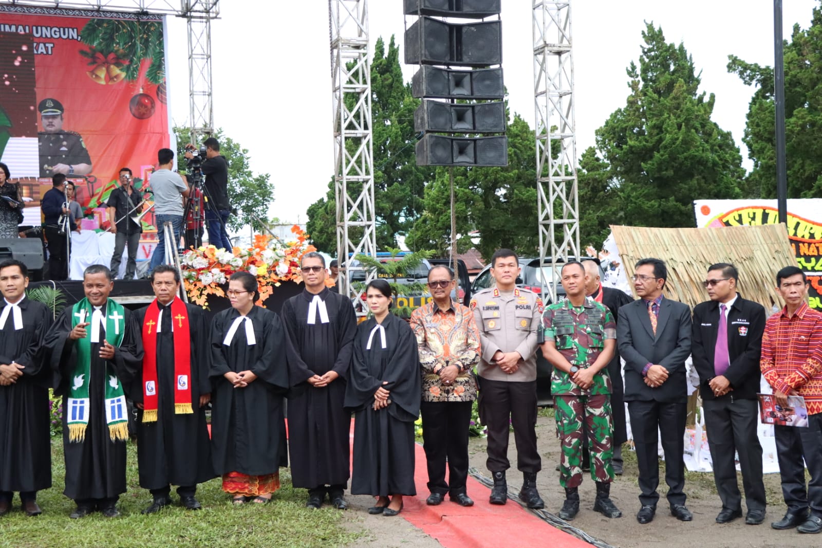 Hadiri Perayaan Natal Tahun 2022 Pemkab Simalungun, Kapolres Ajak Masyarakat Menjadi Tuan Rumah yang Ramah
