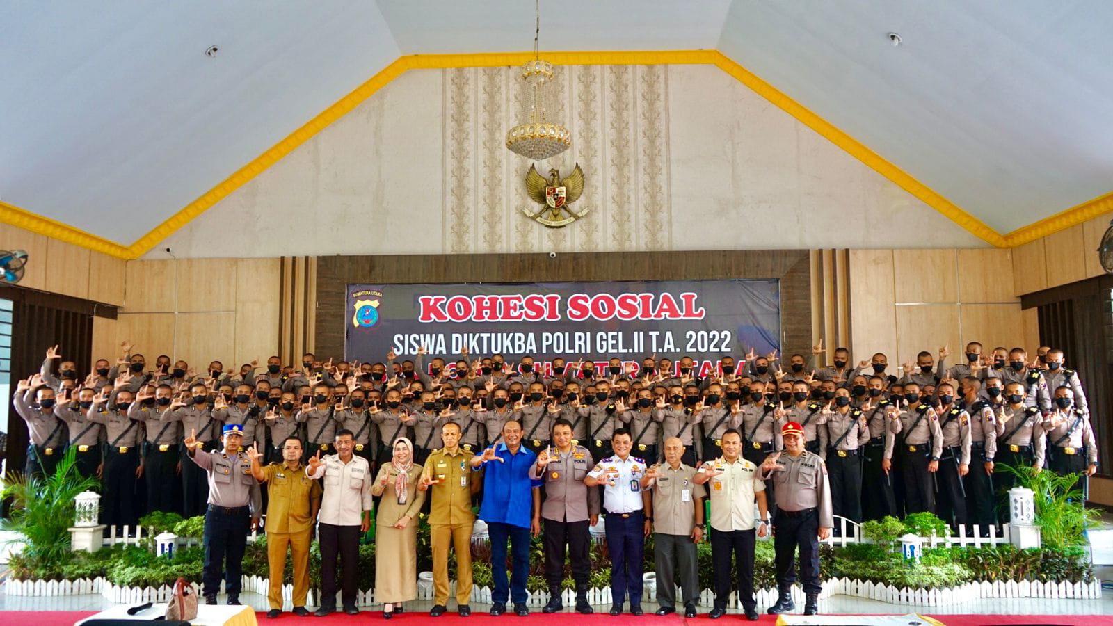 125 Siswa SPN Hinai Kohesi Sosial di Pemkab Langkat