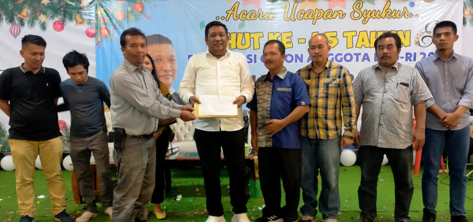 Sejumlah Elemen Masyarakat Deklarasikan Sabam Parulian Manalu Calon Anggota DPD RI