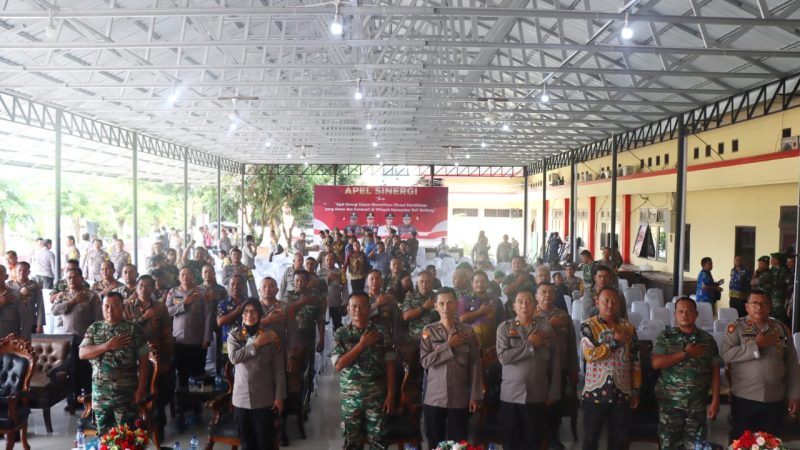 Polresta Deli Serdang ikuti Apel Sinergi Bersama Instansi Terkait