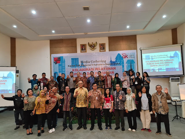 OJK Sumbagut, Penyaluran Kredit dan Pembiayaan di Sumut Tumbuh Signifikan Oktober 2022