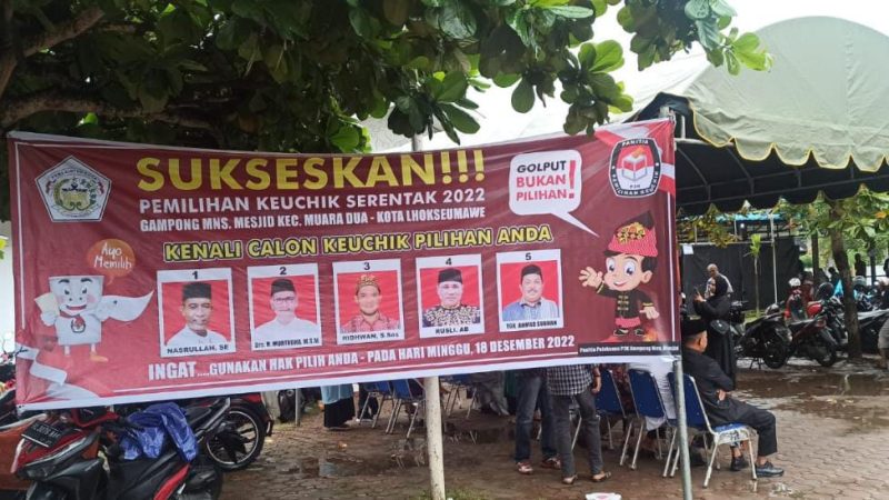 Terindikasi kecurangan, calon keuchik tolak hasil pilkades di Meunasah Mesjid