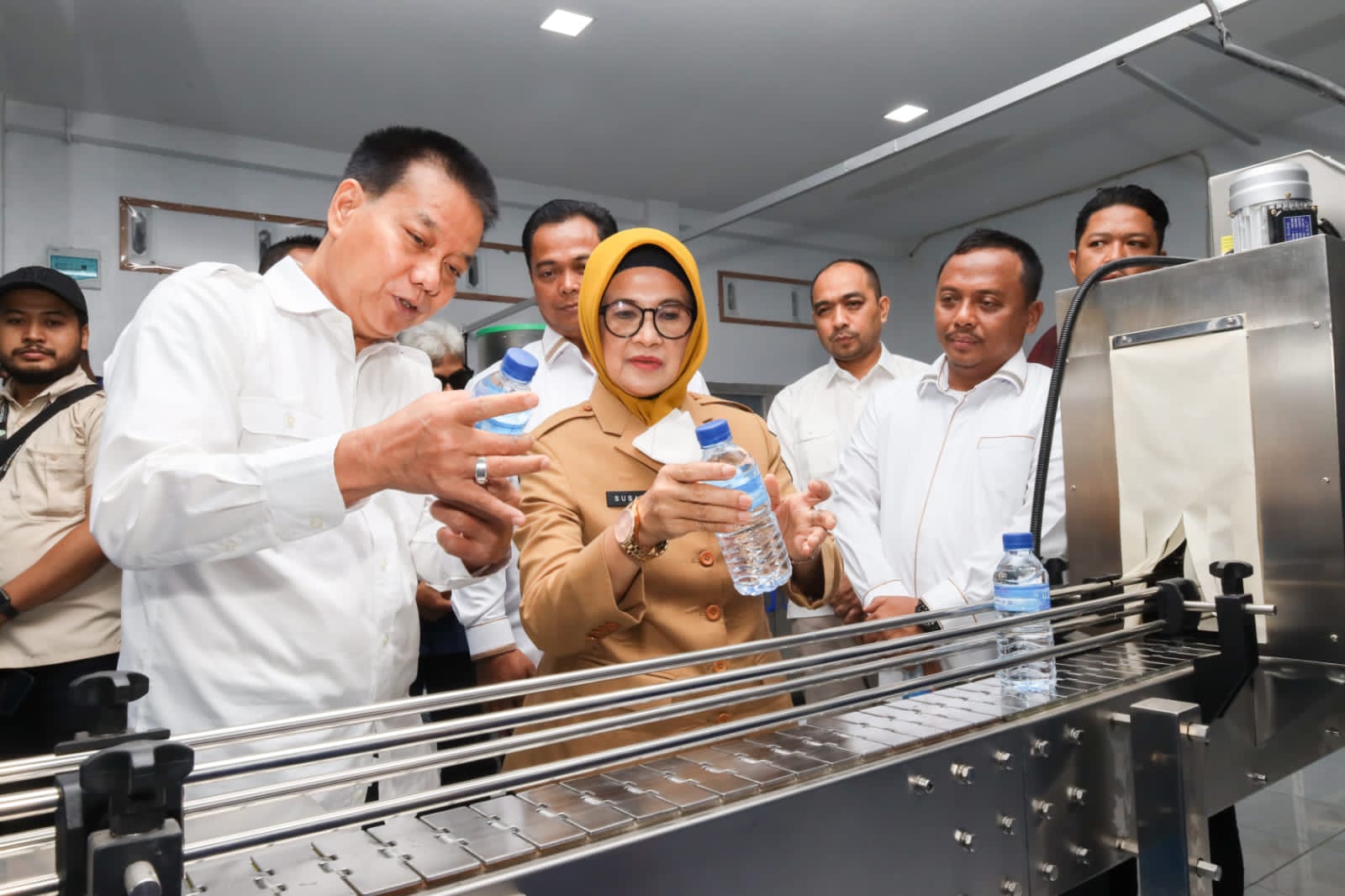 “Uli” Air Mineral Dalam Kemasan Produk Perumda Tirta Uli Siantar Resmi Diluncurkan ke Publik