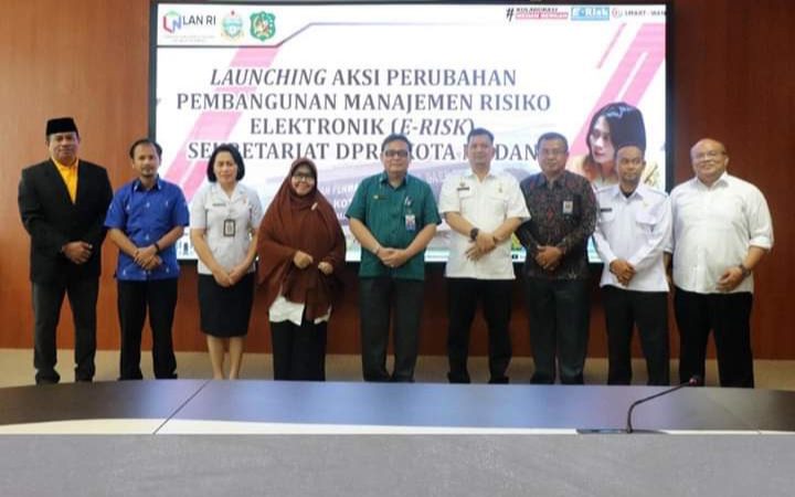 Sekretariat DPRD Medan Launching E-Risk