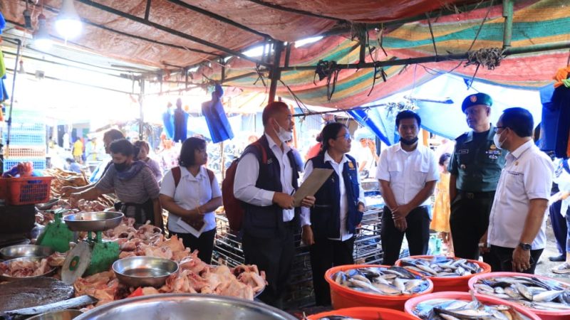 Jelang Nataru, Forkopimda Monitoring Harga dan Ketersediaan Pangan di Pasar