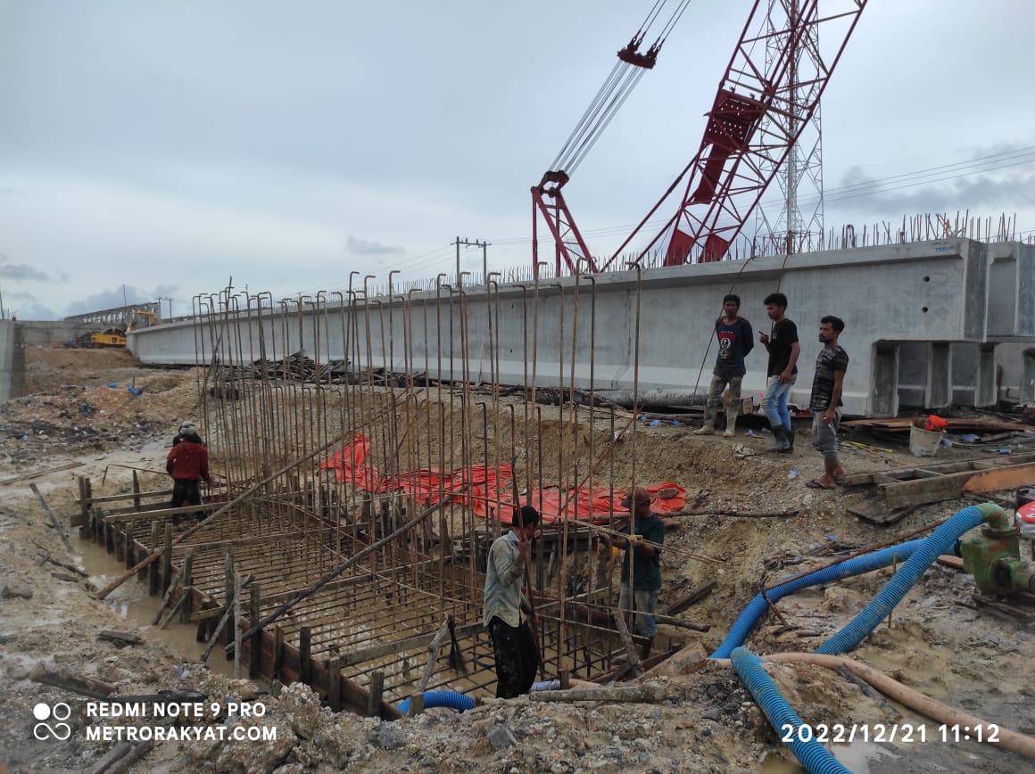 Mulai Disorot, Pembangunan Jembatan Kuala Langsa Kilometer 8 Senilai 23.7 Miliar Tak Selesai Tepat Waktu