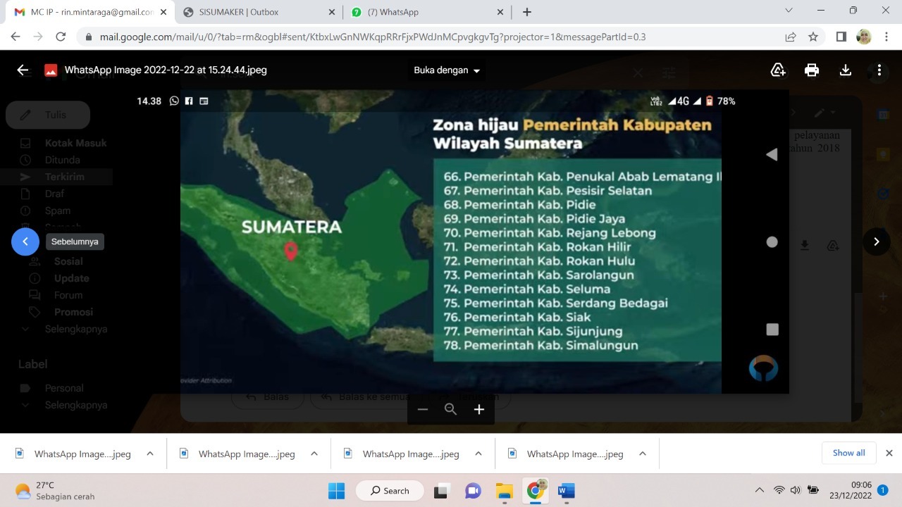 Zona Hijau Posisi ke – 39, Sergai Raih Penghargaan Kepatuhan Penyelenggaraan Pelayanan Publik