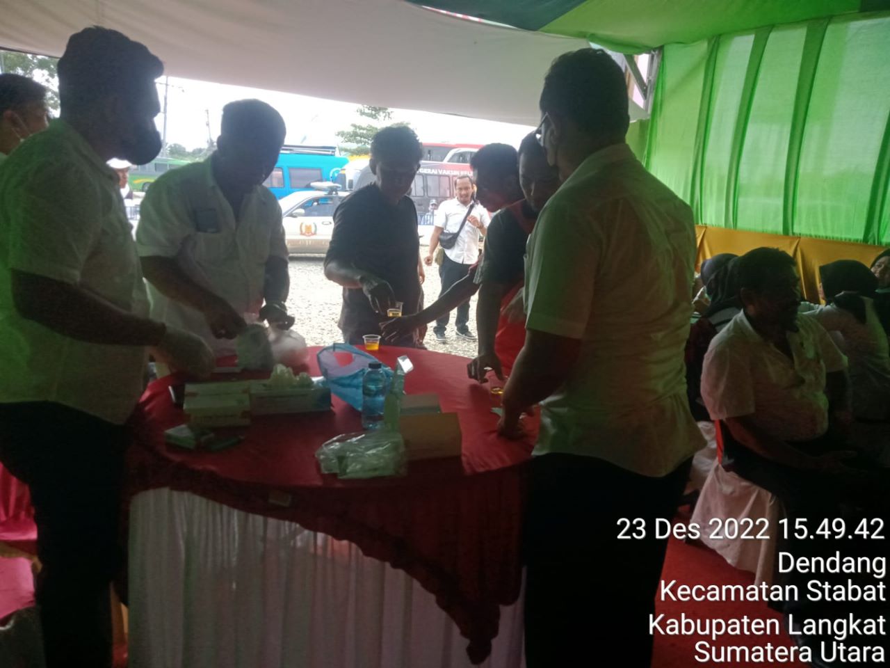 Polres Langkat Lakukan Tes Urine Secara Rutin Terhadap Awak Angkutan Darat