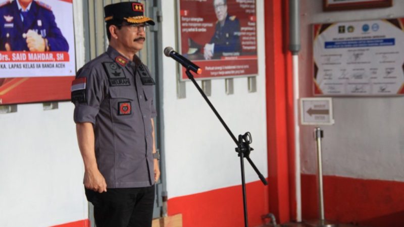 Meurah Budiman Memimpin Apel Siaga Jelang Libur Natal Dan Tahun Baru (Nataru)