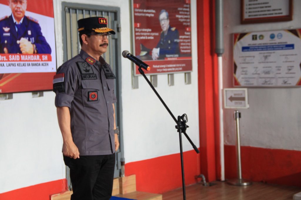 Meurah Budiman Memimpin Apel Siaga Jelang Libur Natal Dan Tahun Baru (Nataru)