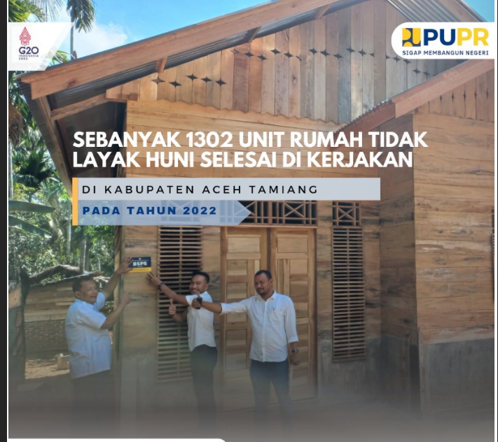Bantuan Rumah Tidak Layak Huni Selesai Di Kerjakan