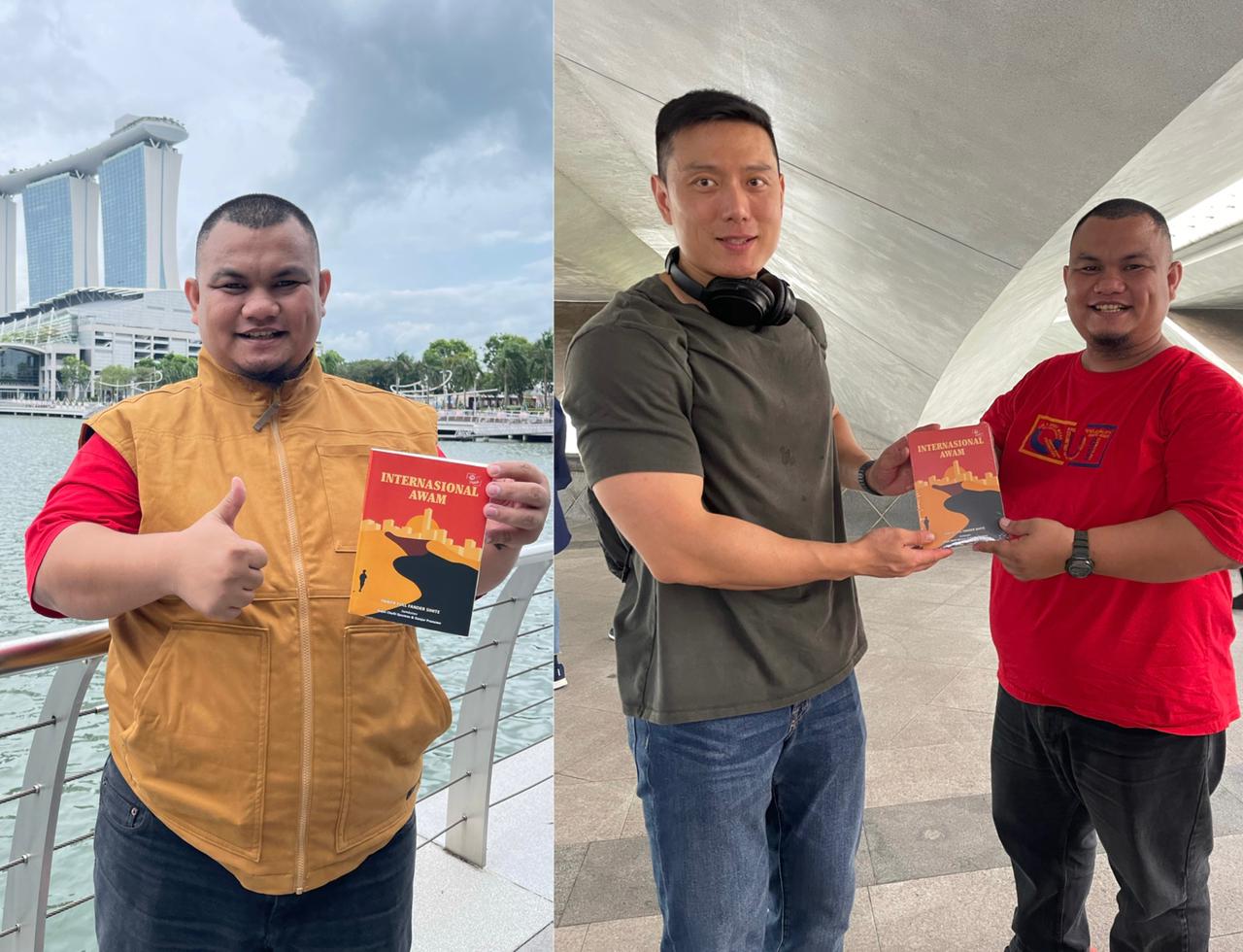 Launching di 4 Negara, Ganjar dan Gus Yaqut Torehkan Sambutan di Buku Putra Asal Siantar