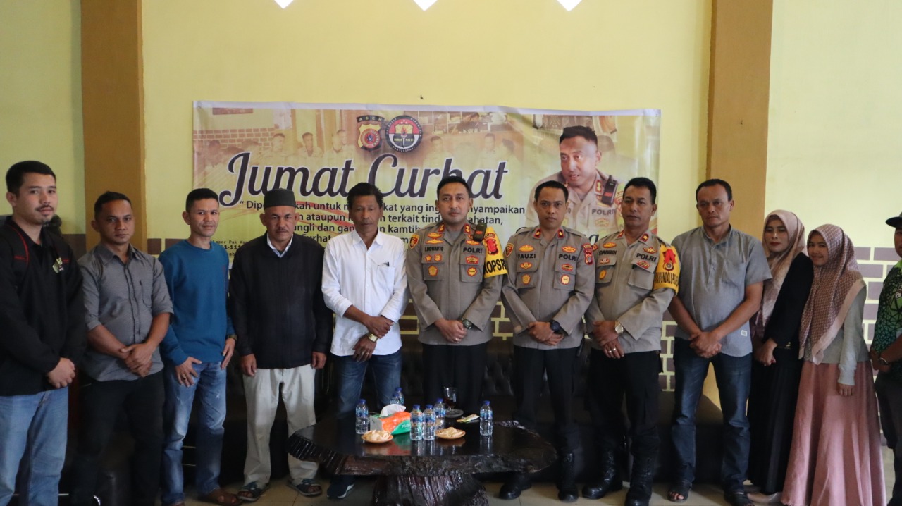 Polres Bener Meriah kembali Gelar Jumat Curhat