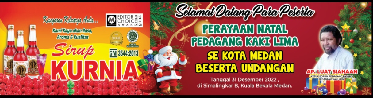 Perayaan Natal FPK5 Kota Medan Diundur Tanggal 31 Desember 2022