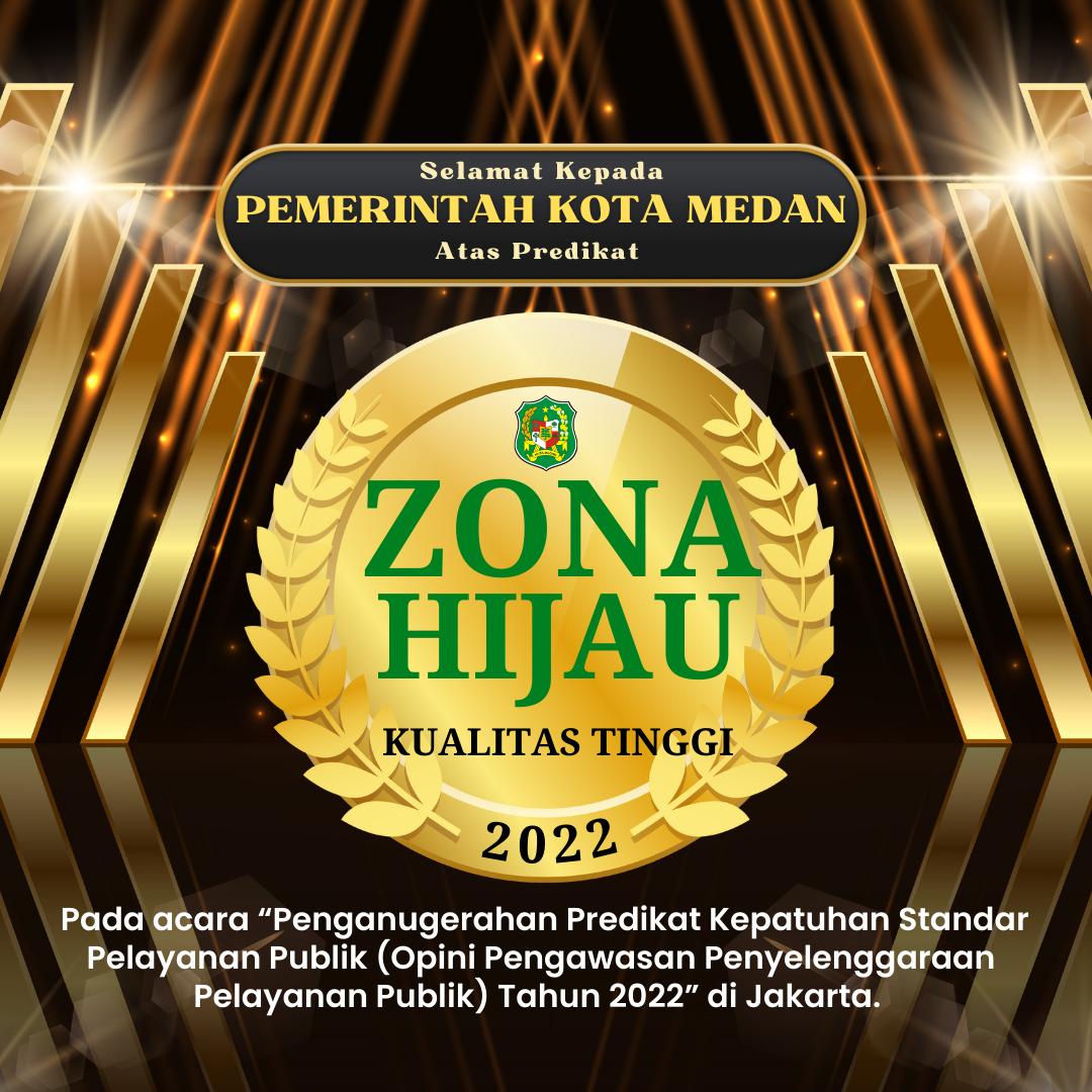 Pemko Medan Kembali Meraih Predikat Kepatuhan Tinggi Standar Pelayanan Publik dari Ombudsman RI