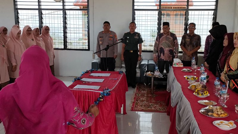 Hadiri Pengukuhan Bunda PAUD Gampong, Ini Arahan Dan Penyampaian Danramil 03/Kaway XVI