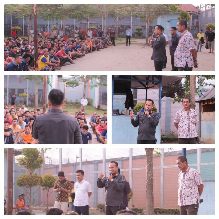 Kalapas Klas IIB TBA, Bawa Kado Tahun Baru Buat Warga Binaan