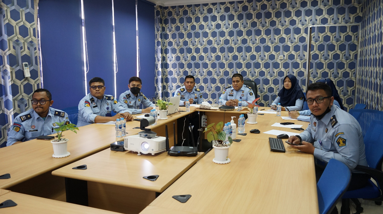 Rutan Cipinang Mengikuti Rapat Tindak Lanjut Arahan Sekjen