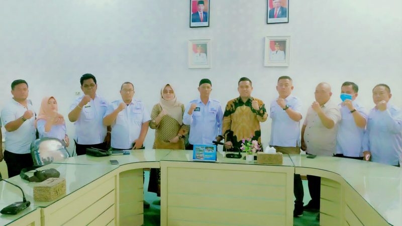 Ilham Ritonga : DPRD Berkomitmen Bangun Kemitraan Dengan SMSI Sergai