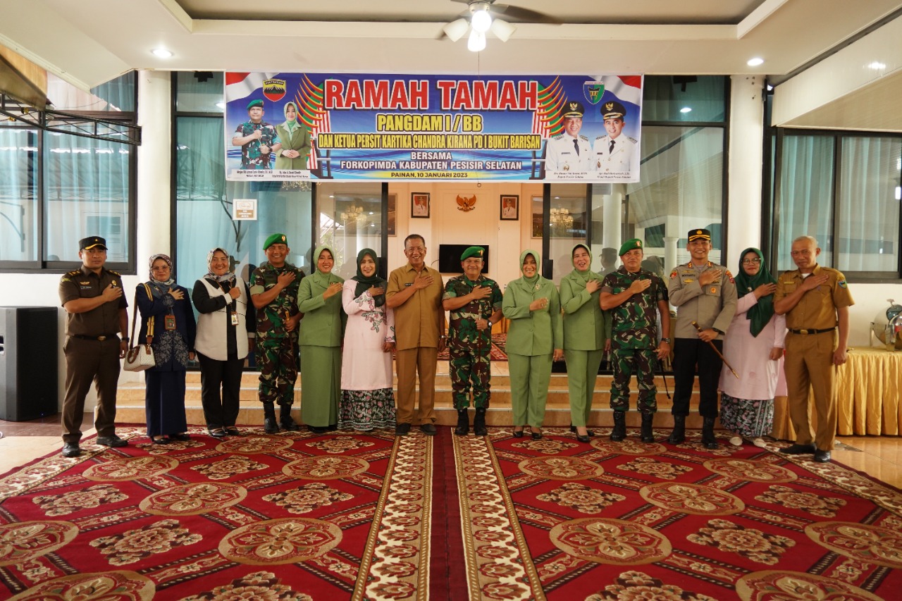 Kunjungi Kodim 0311/Pessel, Pangdam I/BB Motivasi Prajurit Tingkatkan Kinerja di 2023