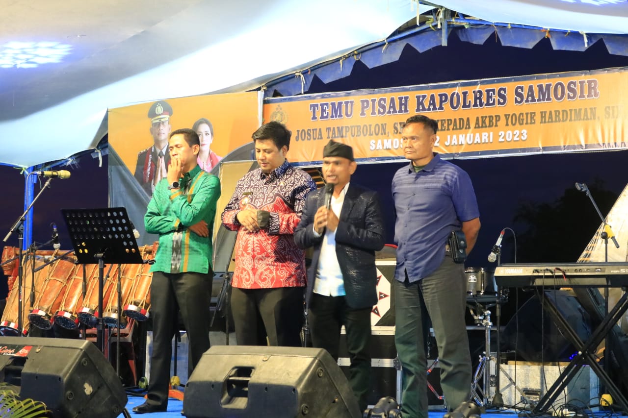 Wakil Ketua DPRD Samosir Hadiri Temu Pisah Kapolres Samosir
