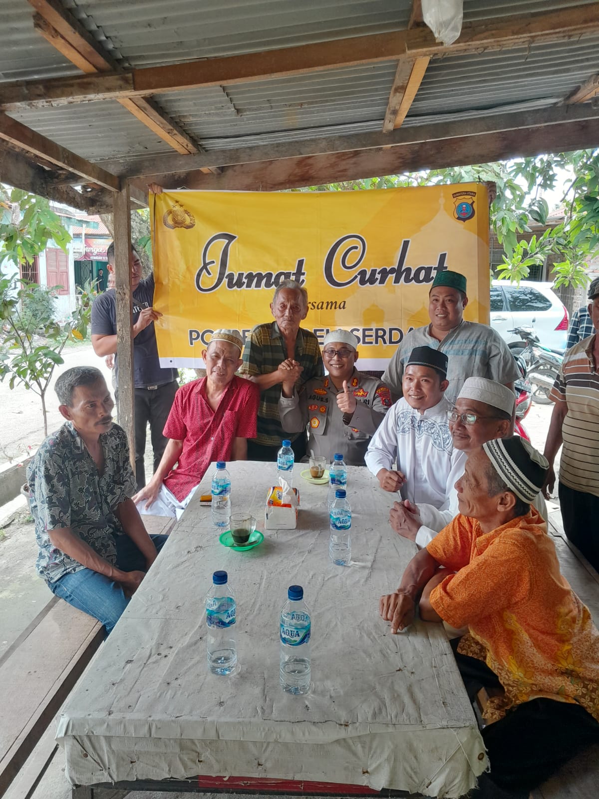 Giat Jumat Curhat, Polresta Deli Serdang Dengar Keluhan Warga