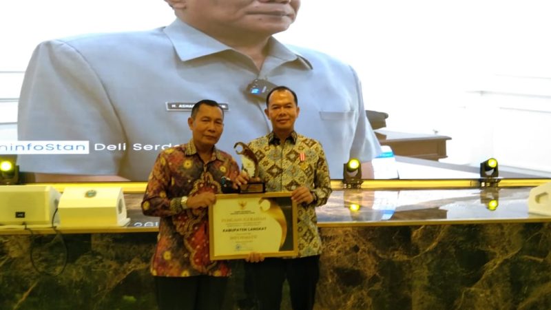 Penghargaan Tingkat Nasional & Provinsi Capaian Pemkab Langkat di Kepemimpinan Syah Afandin