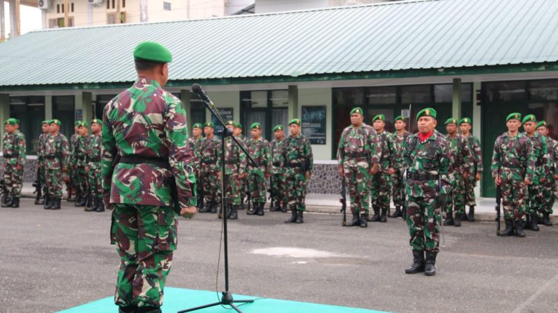 Tegas Dan Lugas, Kasdim 0105/Abar Bacakan Amanat Panglima TNI Pada Saat Upacara Bendera Merah Putih 17 – an