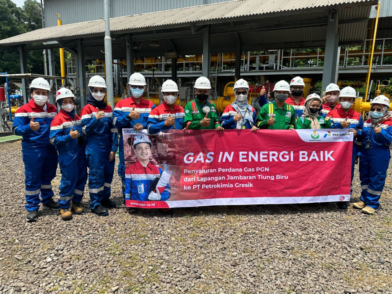 PGN Subholding Gas Pertamina Penuhi Kebutuhan Gas Bumi di PT Petrokimia Gresik