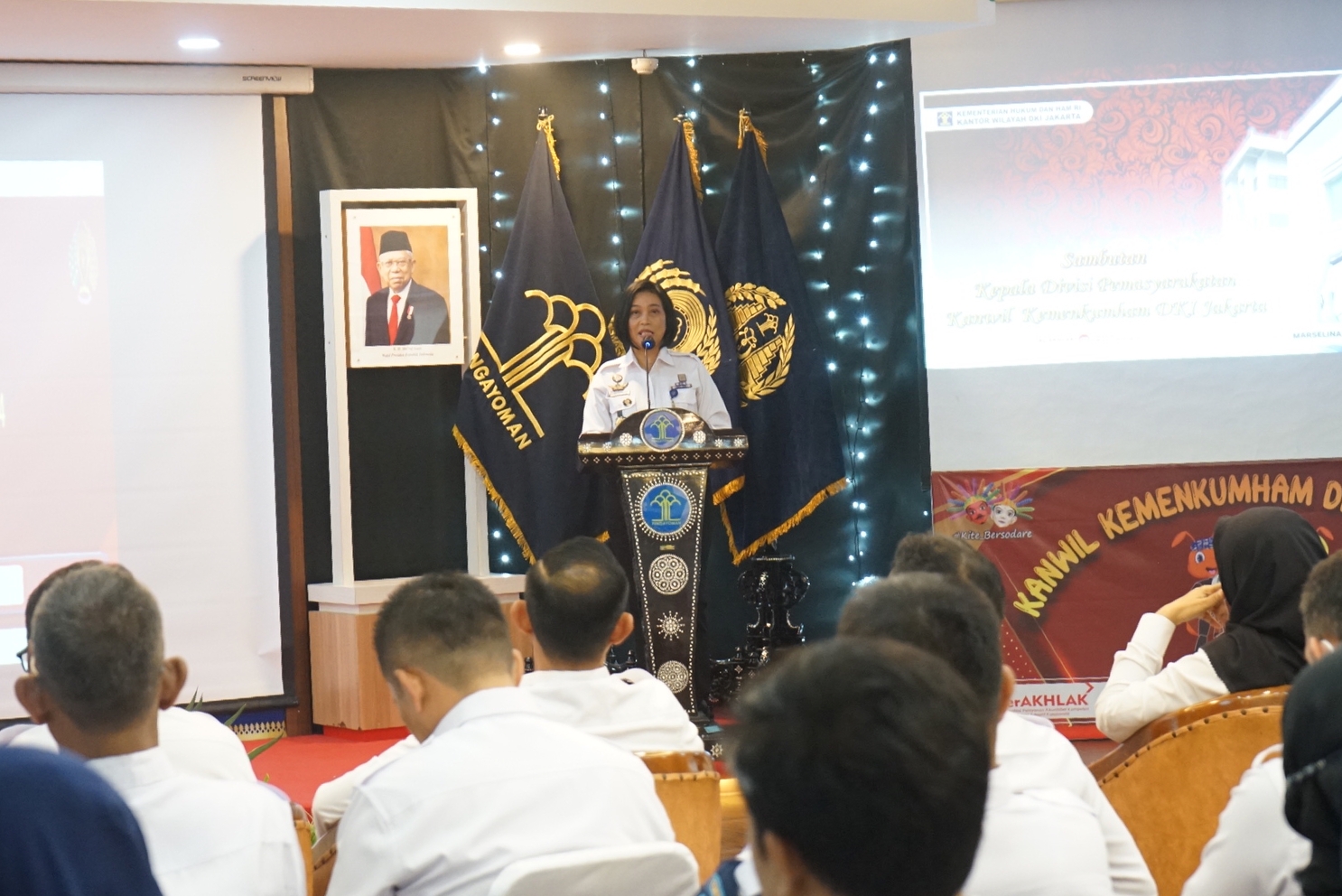 Akselerasi Capaian Target Kinerja 2023, Rutan Cipinang Hadiri Rakernis Pemasyarakatan Di Kanwil Kemenkumham DKI Jakarta