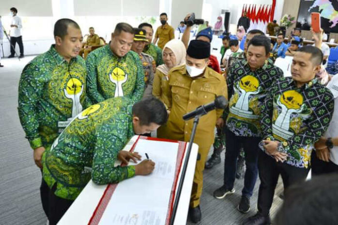 Zahir Menghadiri Pelantikan BPC HIPMI Kabupaten Batu Bara Periode 2022-2025