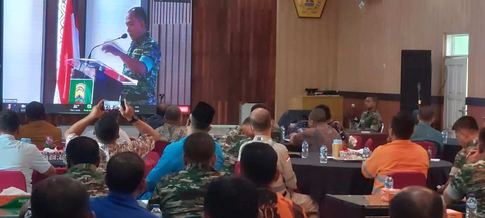 Demi Terjaganya Keutuhan NKRI Bupati Tapsel Dukung Rekrutmen Personil Komcab