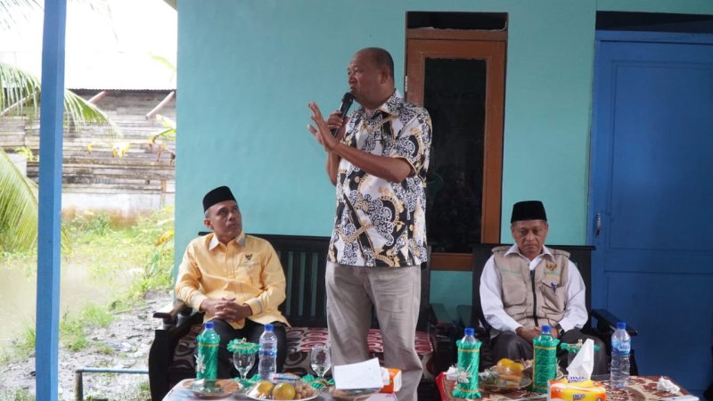 Serahkan Bantuan Bedah Rumah, Syah Afandin: Saya Bahagia Melihat Masyarakat bisa terbantu