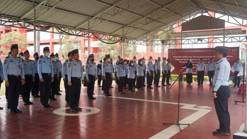 Pastikan Netralitas Menghadapi Pemilu 2024, Rutan Cipinang Lakukan Ini