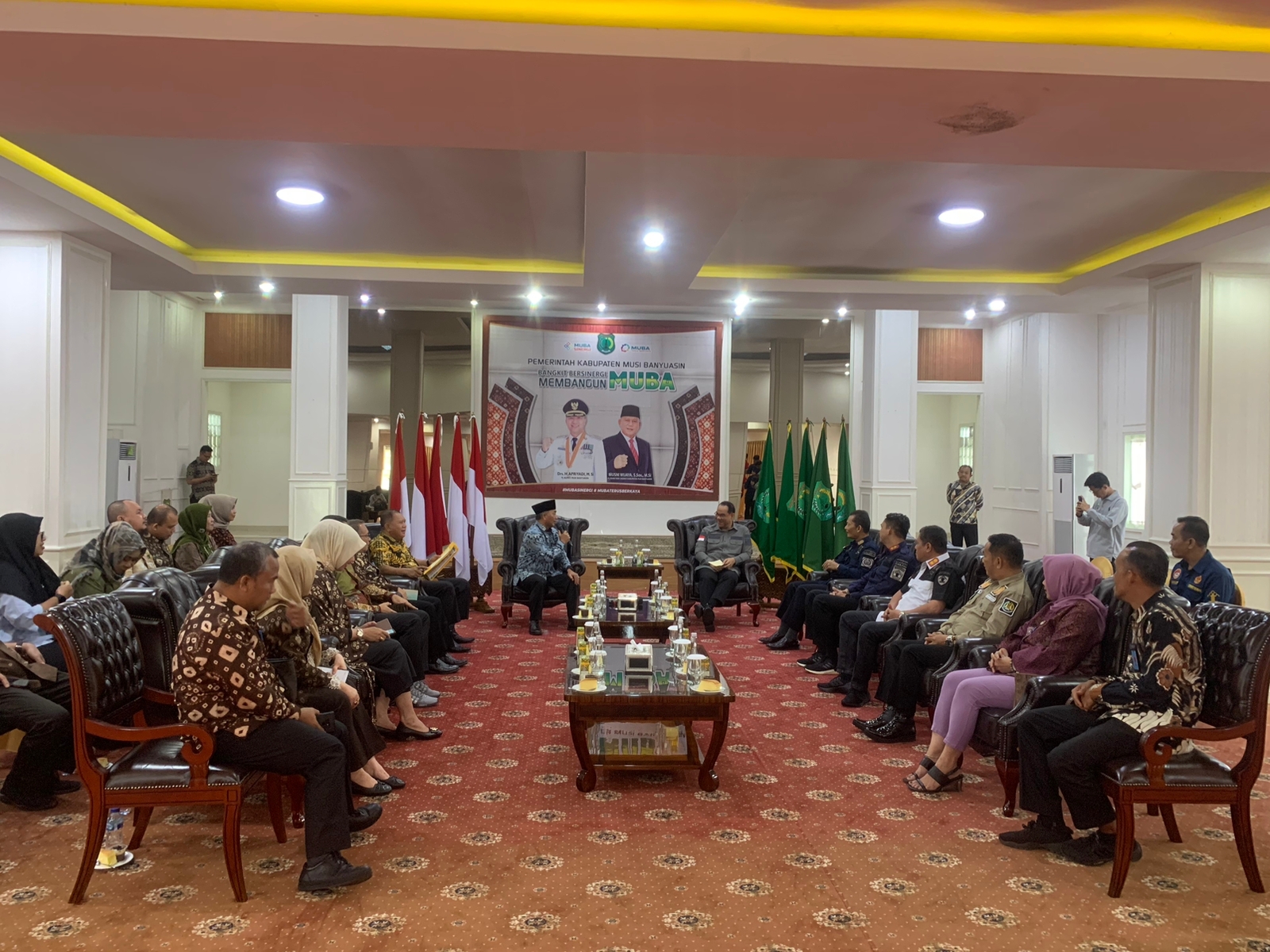 Kakanwil Kemenkumham Sumsel Dukung Pendirian UKK Muba dan Pendaftaran Kekayaan Intelektual Batik Gambo